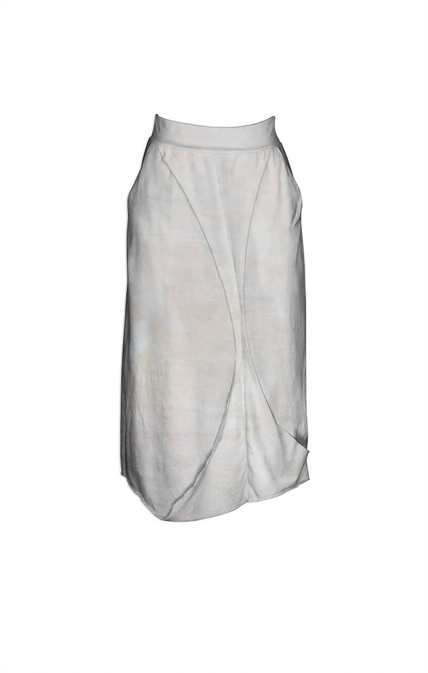 NEW CYNTHIA ASHBY women's meg skirt in salt